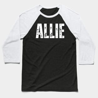 Allie Name Gift Birthday Holiday Anniversary Baseball T-Shirt